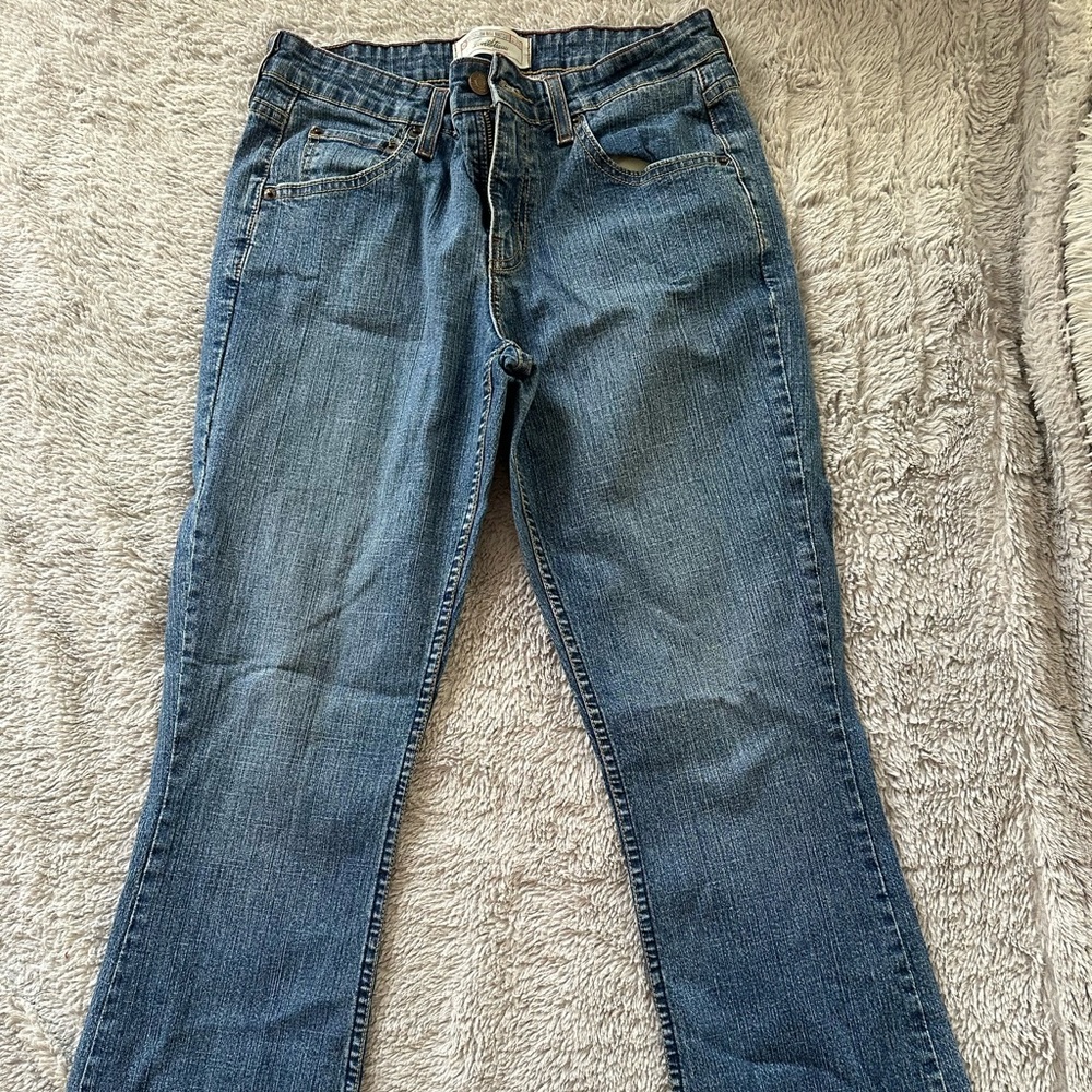 Levi’s low rise boot cut jeans